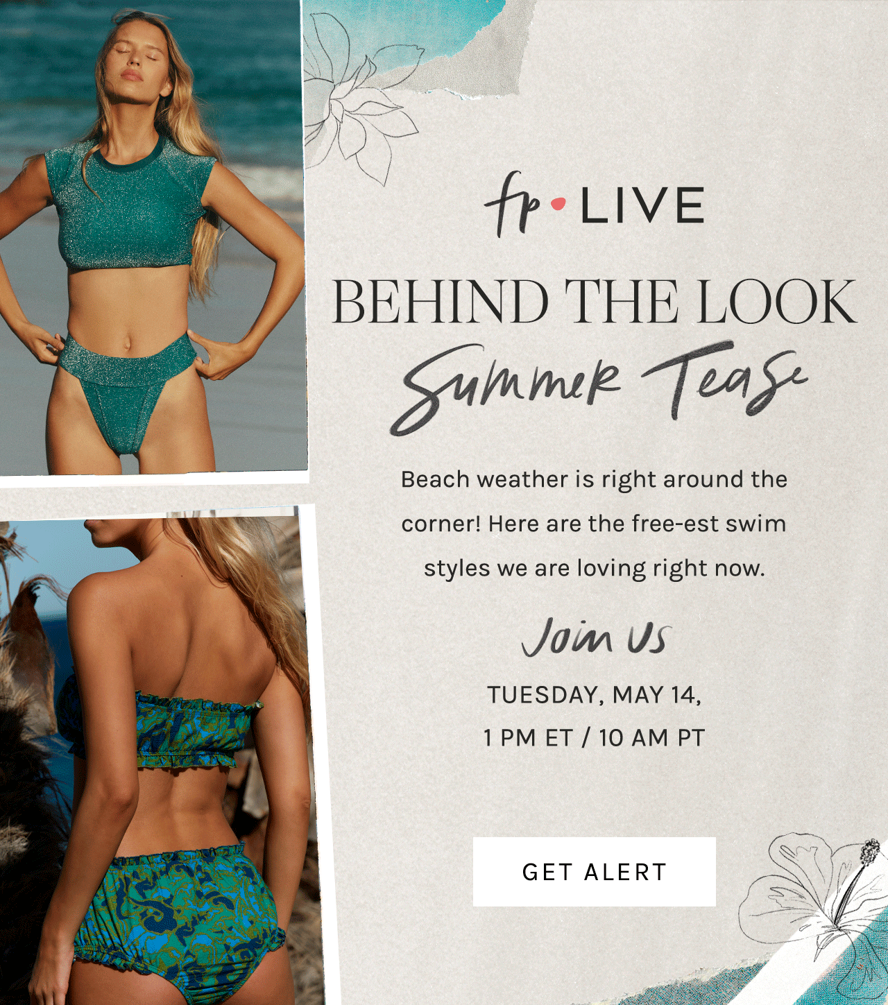 Newsletter content from freepeople