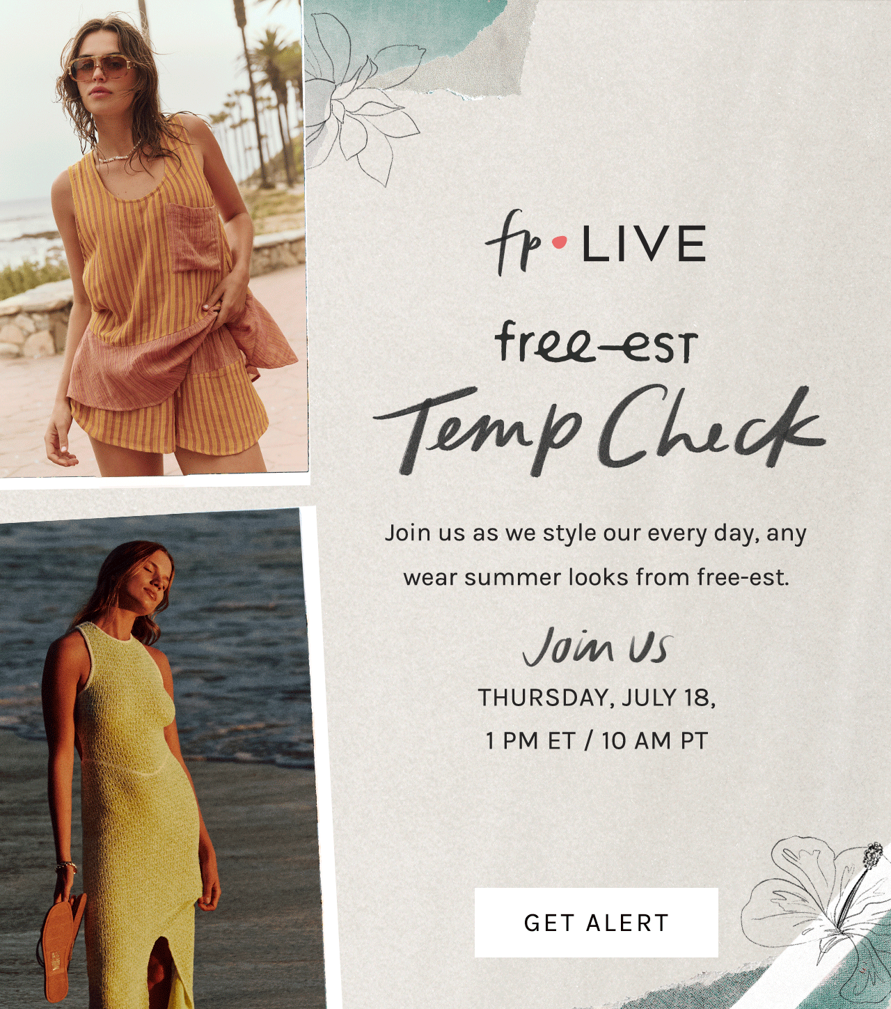 Newsletter content from freepeople