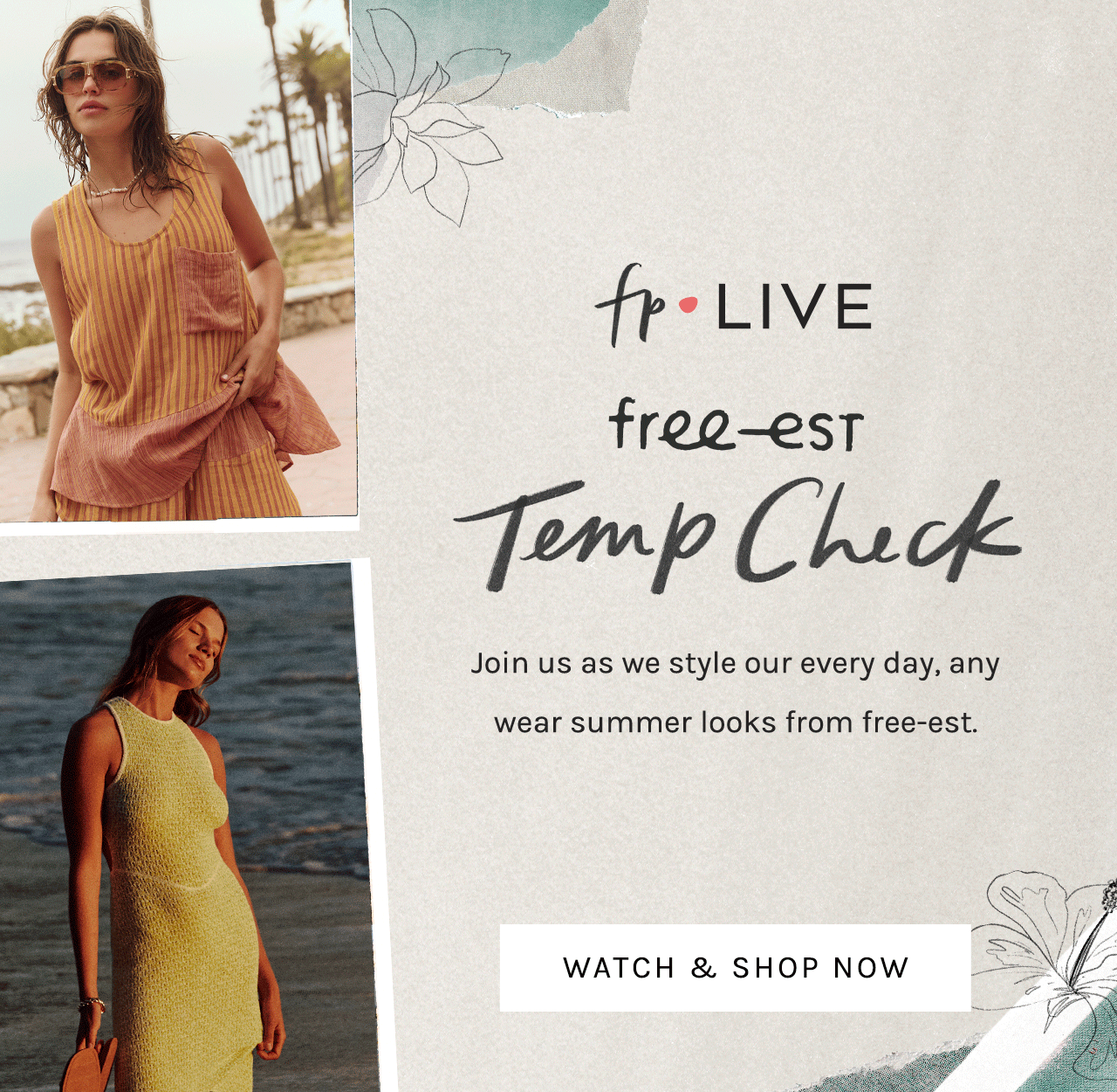 Newsletter content from freepeople