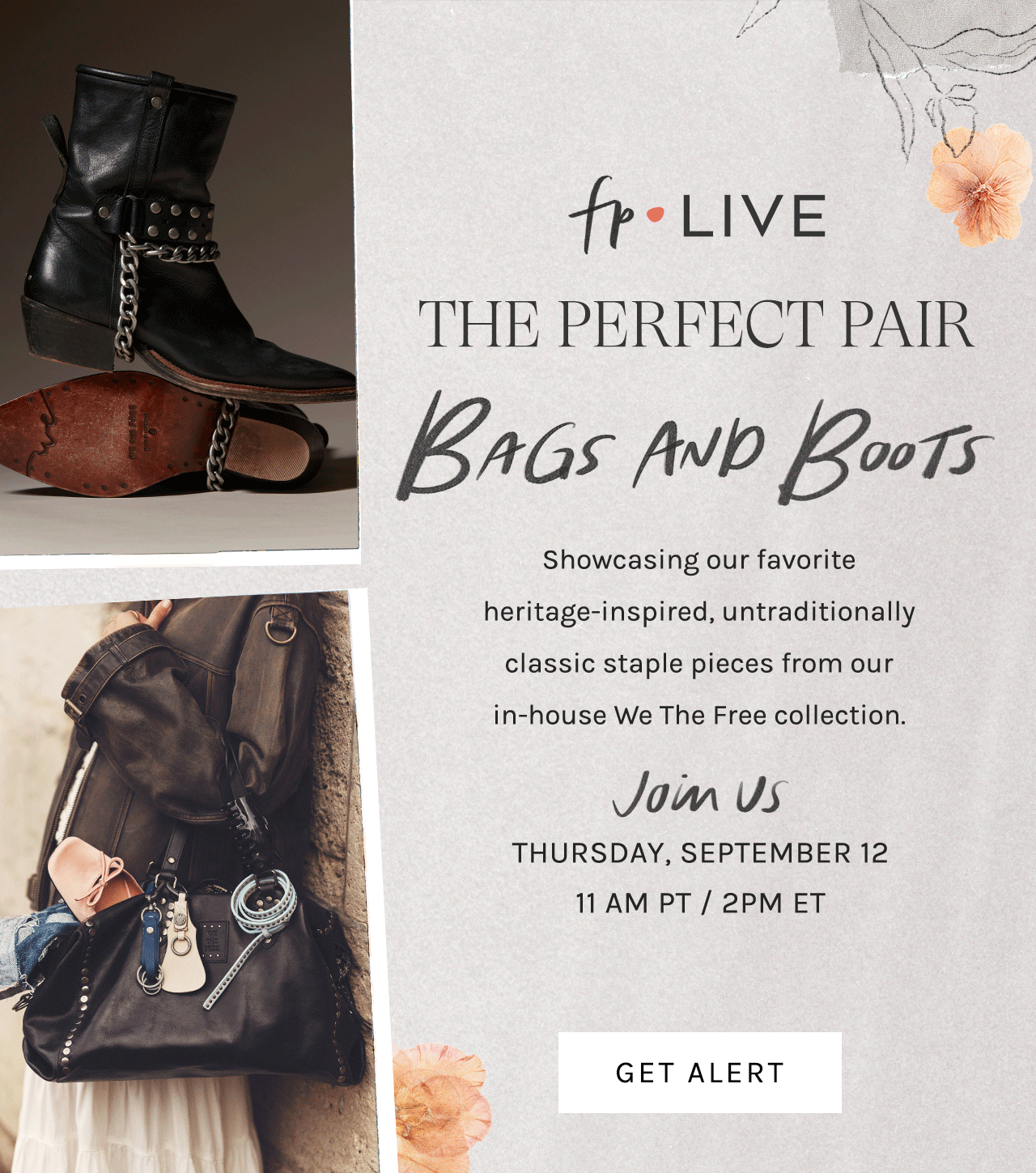 Newsletter content from freepeople