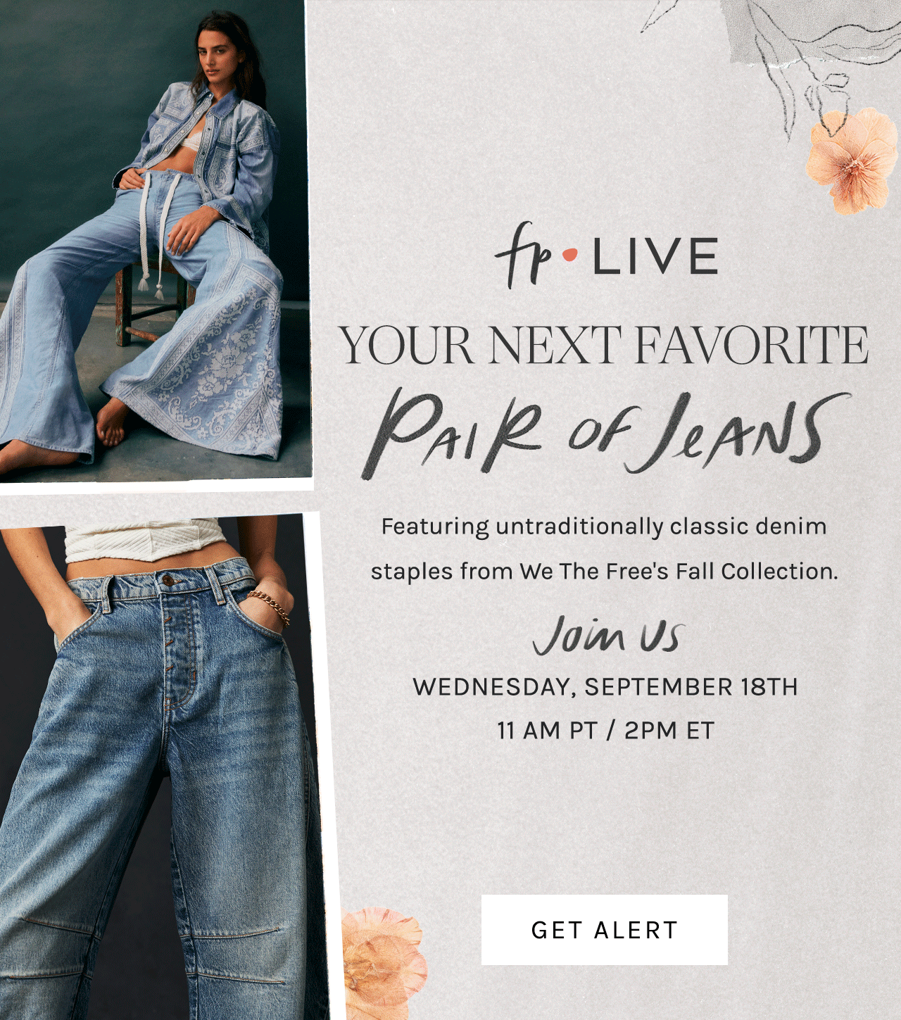 Newsletter content from freepeople