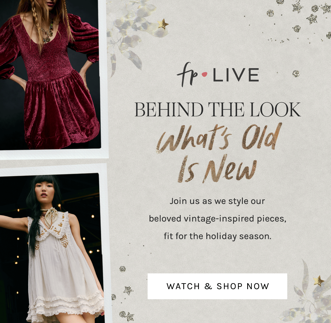 Newsletter content from freepeople