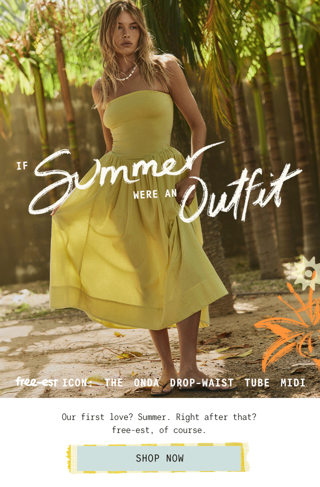 Newsletter content from freepeople