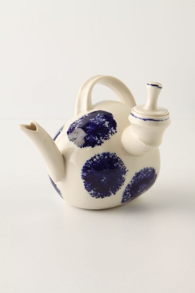 Willy-Nilly Teapot, Polkadot | Anthropologie