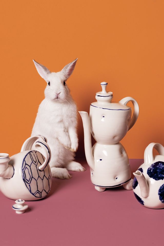 Willy-Nilly Teapot, Polkadot #2