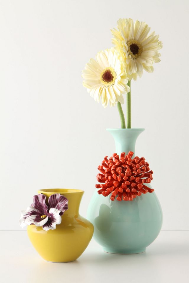 Curvy Chrysanthemum Vase #3