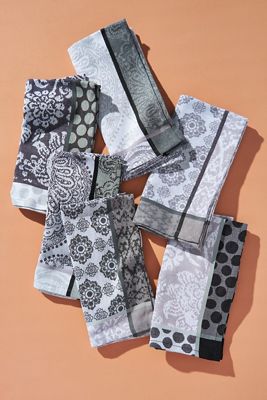Nifty Jacquard Napkins, Set of 6
