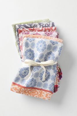 Nifty Jacquard Napkins, Set of 6