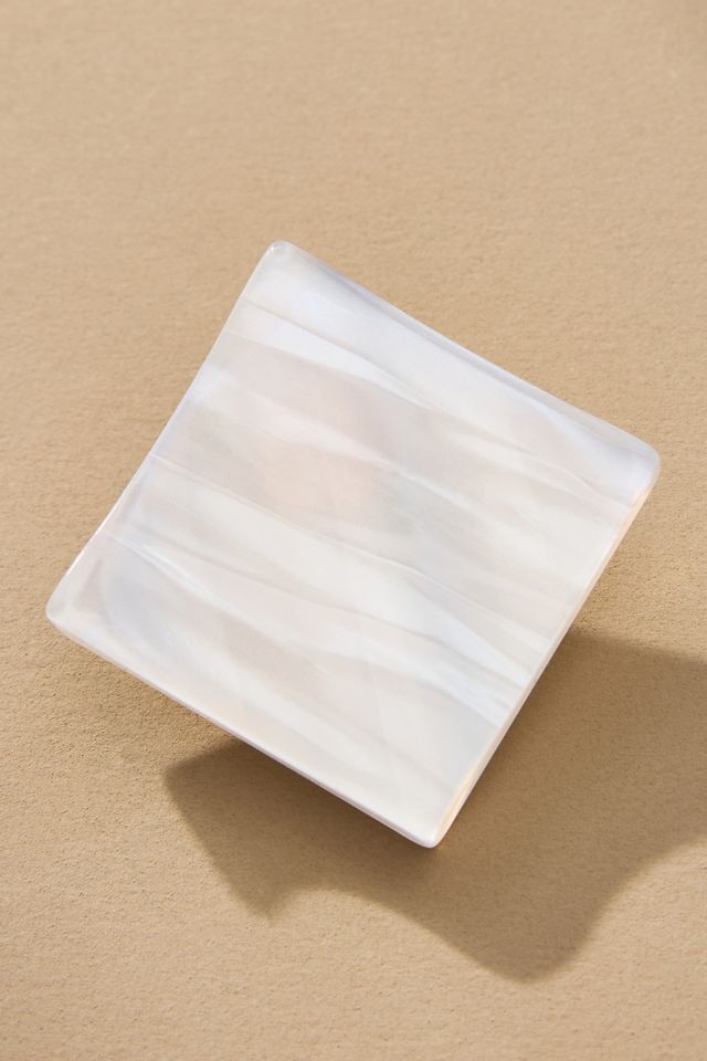 Square Shell Post Earrings #2