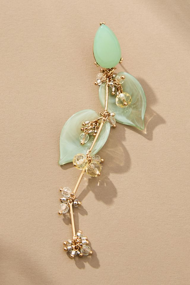 Pendientes Colgantes Florales Flutter #1