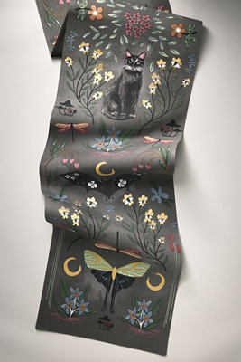 Mystic Bats Table Runner