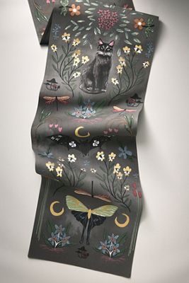 Mystic Bats Table Runner