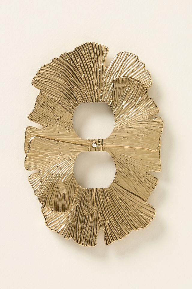 Ginkgo Leaf Switch Plate #3