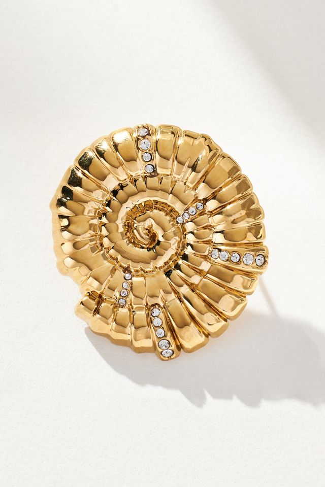 Alona Galia Shell Post Earrings #1