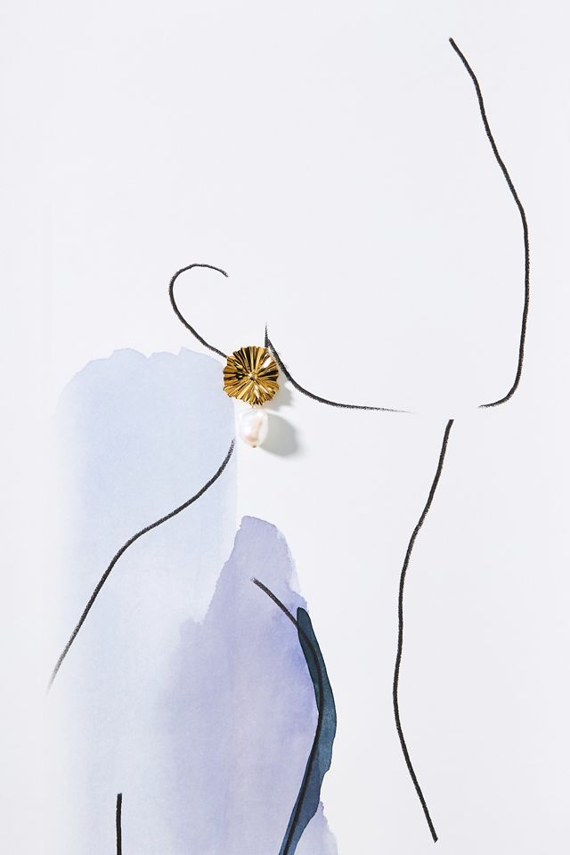 Alona Amary Pearl Drop Earrings #2