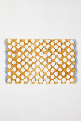 Maeve Polka Dot Tufted Bath Mat