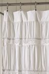 Textured Cotton Shower Curtain
