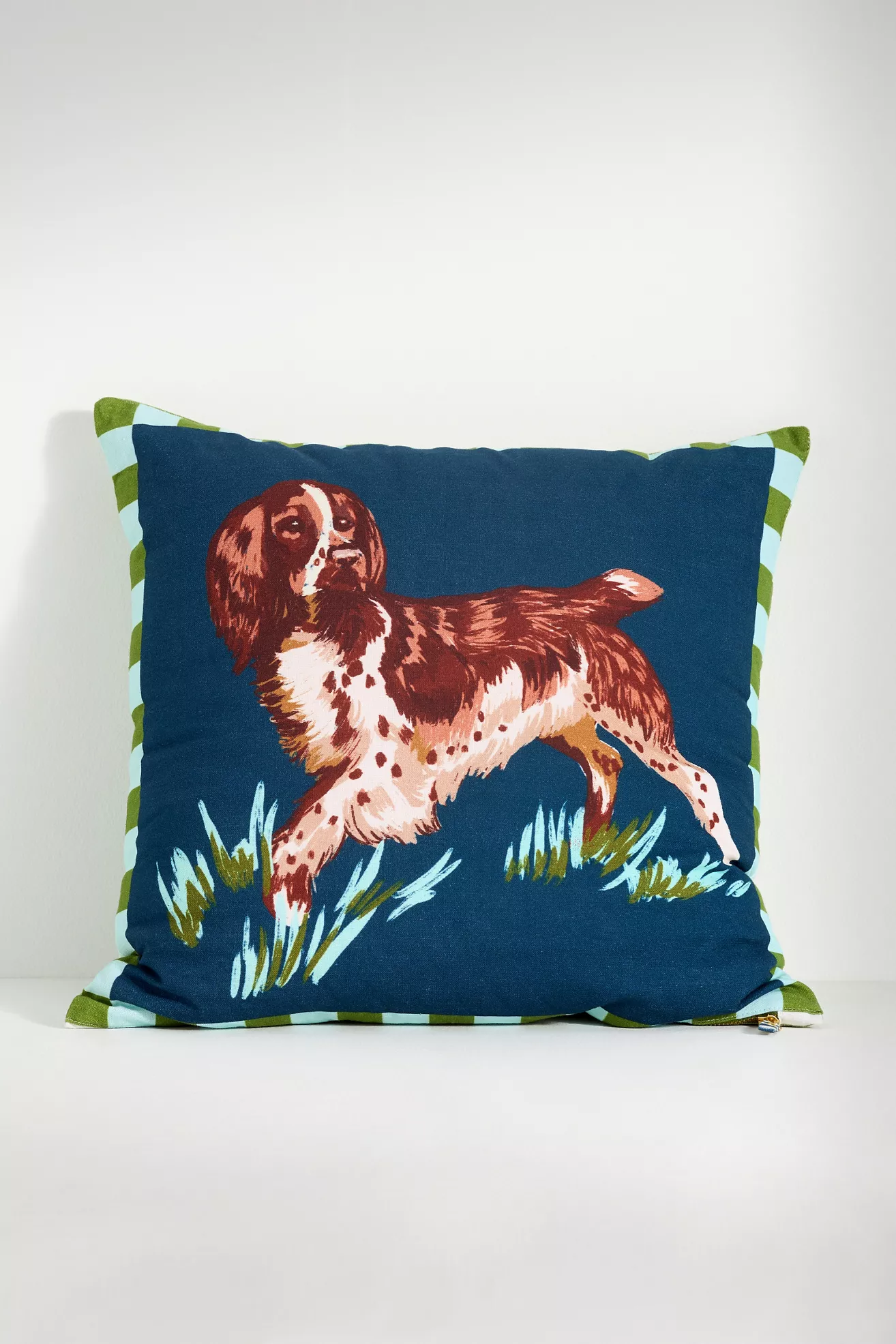 Portabello Cotton Printed Icon Pillow - thumbnail 2