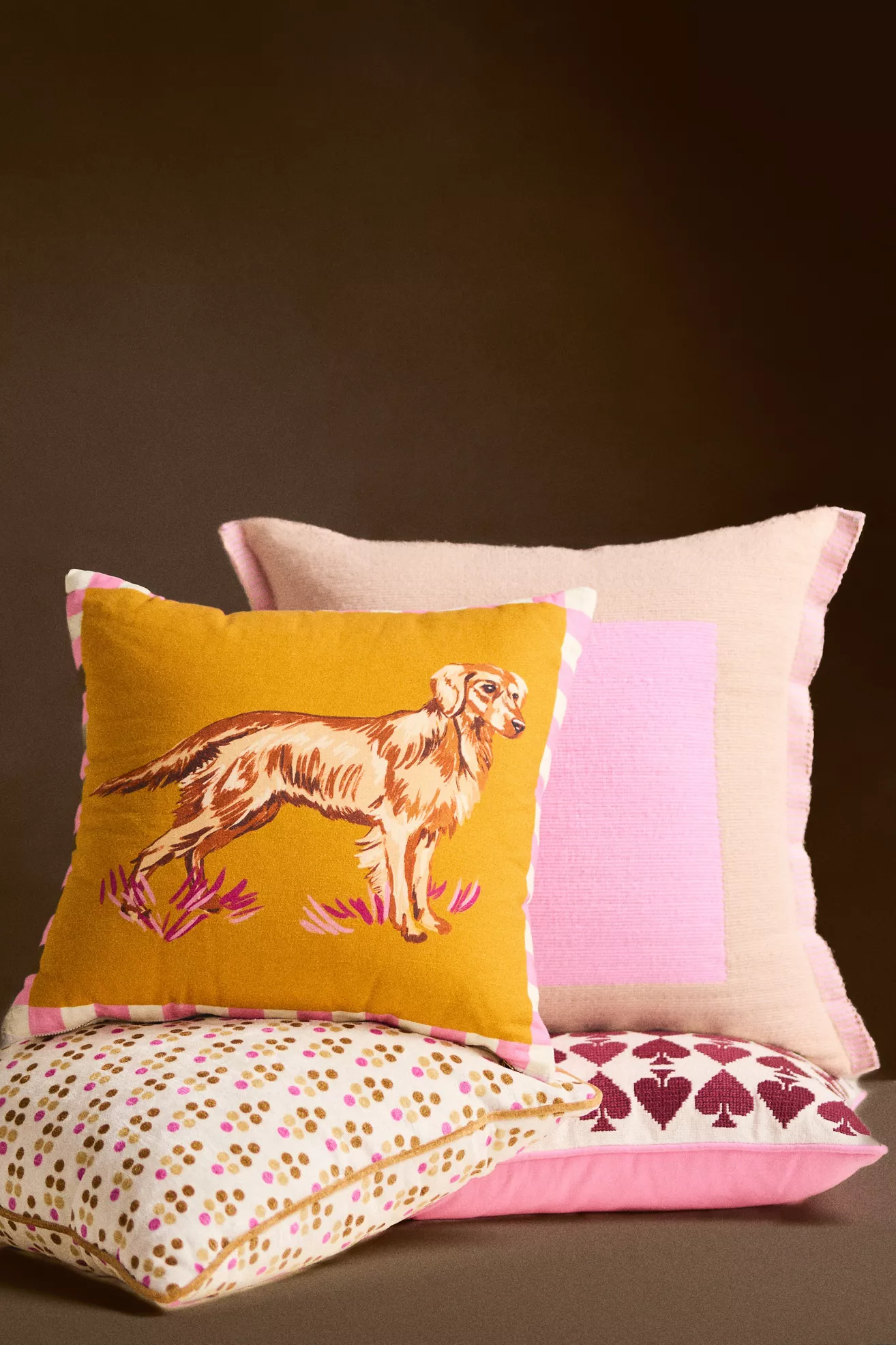 Portabello Cotton Printed Icon Pillow - thumbnail 10