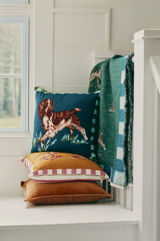 Portabello Baumwolle Bedrucktes Icon Kissen #5