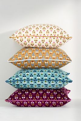 Dottie Velvet Patterned Pillow