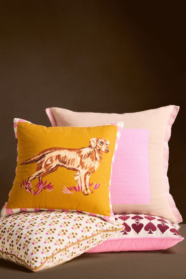 Dottie Velvet Patterned Pillow #3