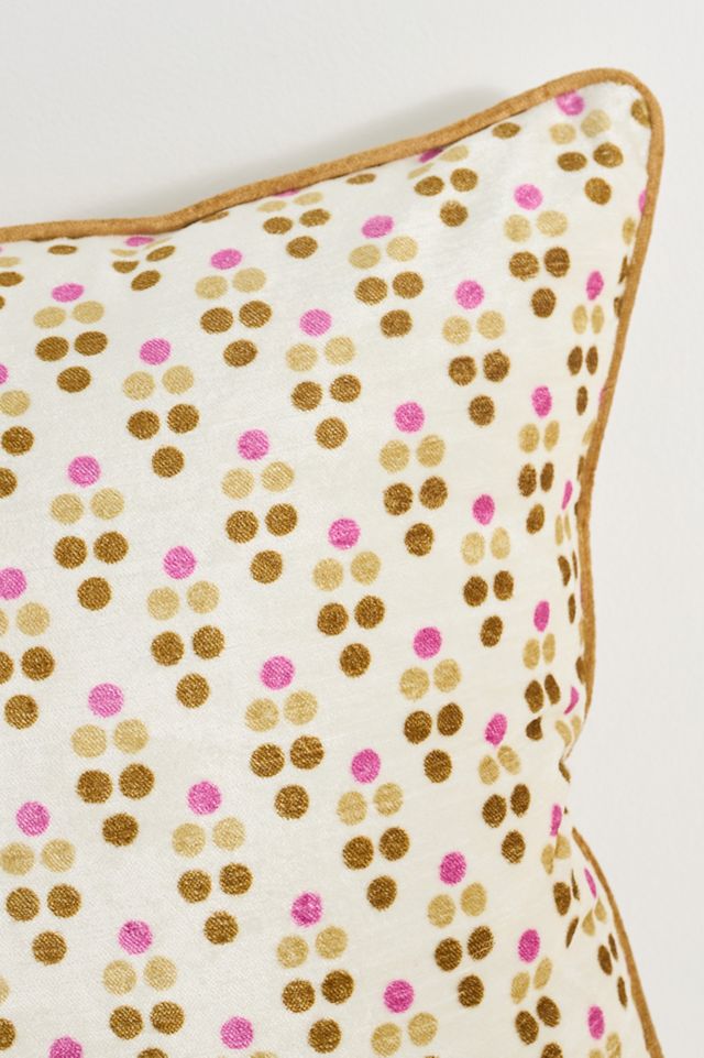 Dottie Velvet Patterned Pillow #2