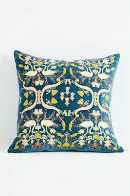 Anthropologie Cordelia Cotton Pillow
