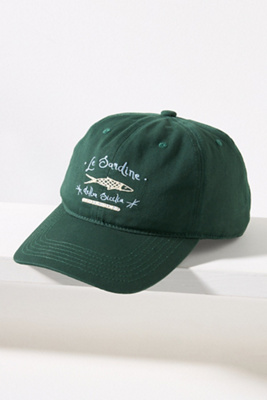 By Anthropologie Summer Icon Baseball Cap In Green