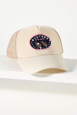 By Anthropologie Embellished Trucker Hat