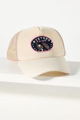 By Anthropologie Embellished Trucker Hat