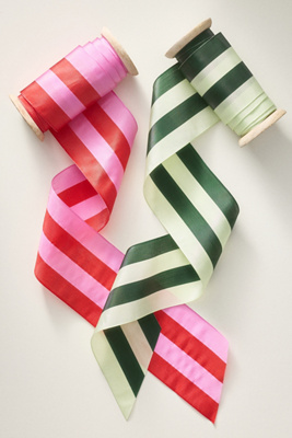 Tonal Striped Gift Ribbon product page