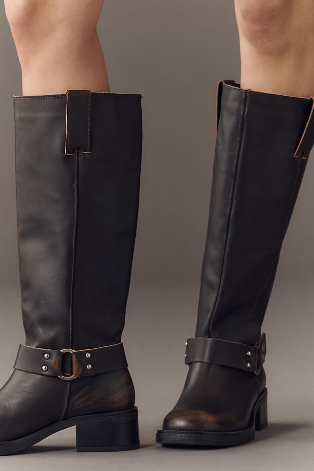By Anthropologie Tall Moto Boots #2
