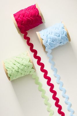 Cinta de Regalo de Terciopelo con Ric Rac