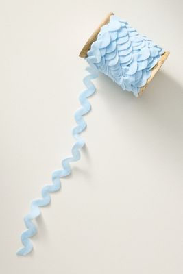 Velvet Rickrack Gift Ribbon