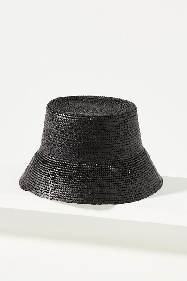 Van Palma Gina Straw Bucket Hat #1