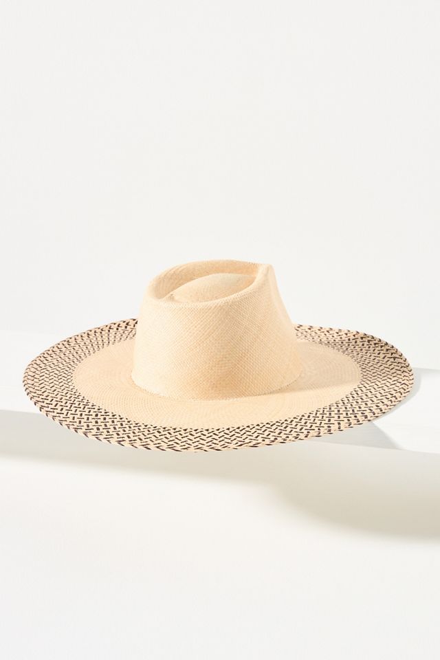 Van Palma Georgia Straw Wide-Brim Rancher #1