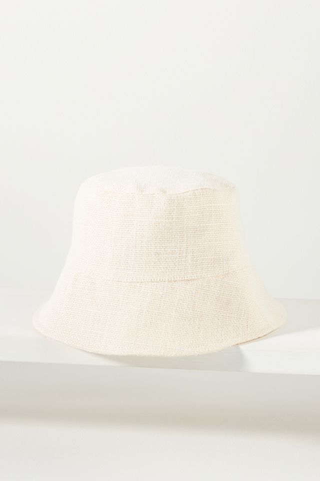 Van Palma Sofia Jute Bucket Hat #1