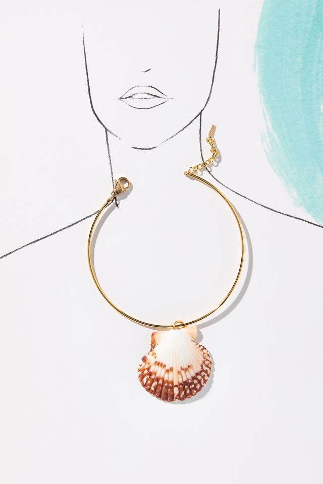 Éliou Mar Shell Pendant Necklace #2