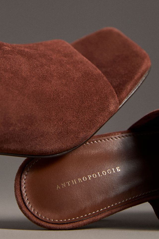 Sabot con tacco a punta quadrata By Anthropologie #4
