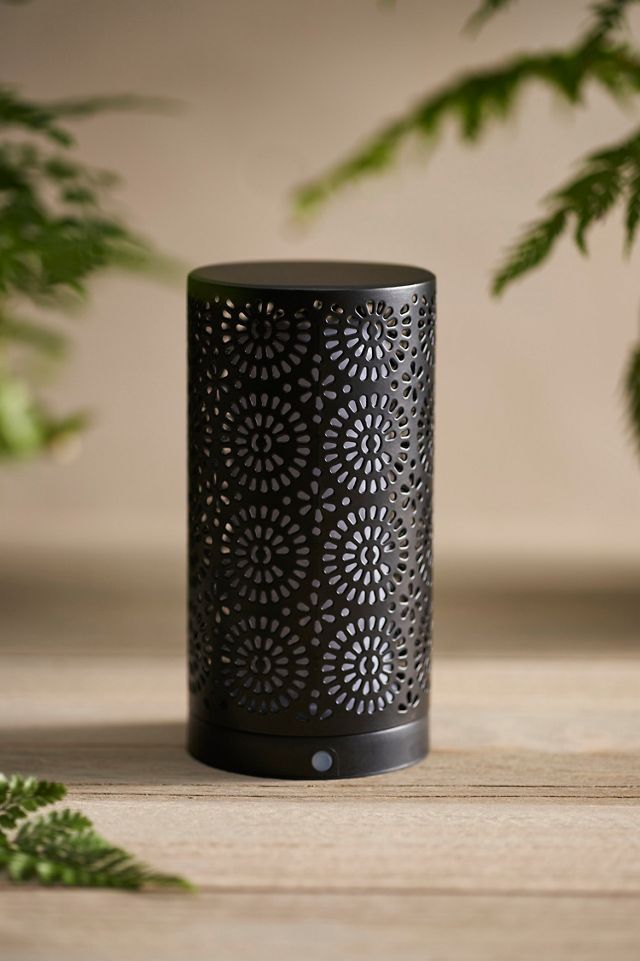 Flame Effect Tabletop Lantern #1