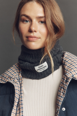 Mads Nørgaard Neck Piece In Gray