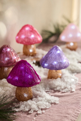 Terrain Acrylic Mushroom Light Strand