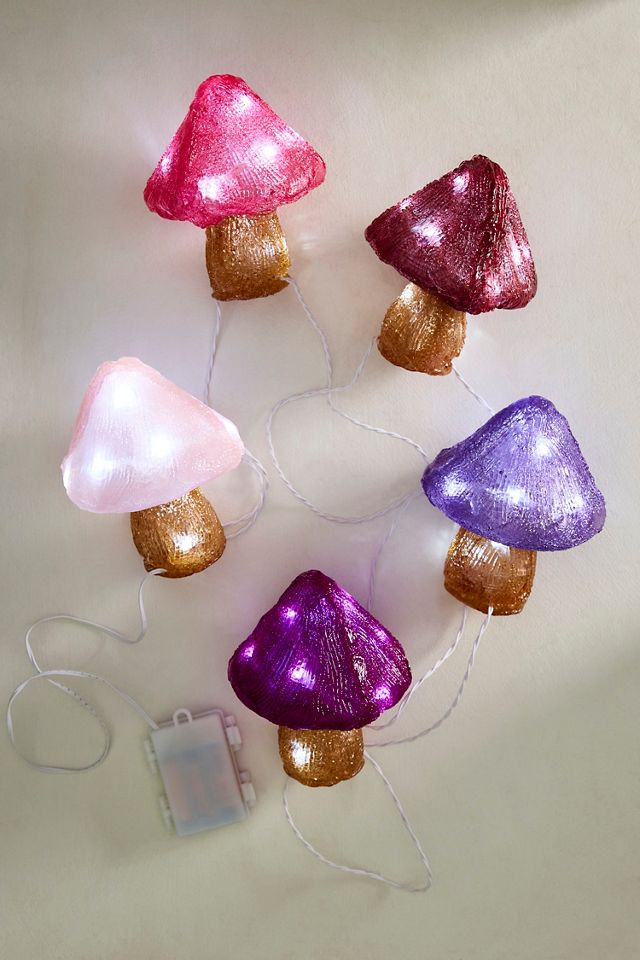Acrylic Mushroom Light Strand #2