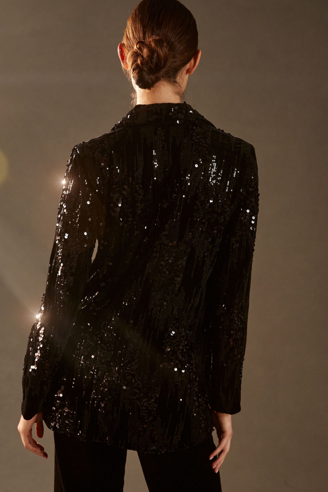 Hutch Velvet Sequin Blazer
