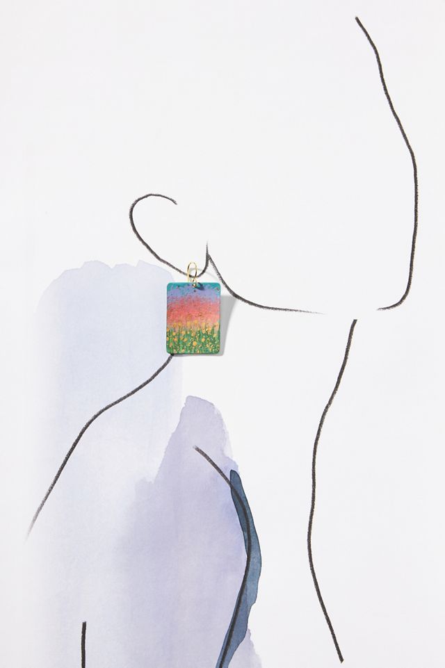 Sibilia Canvas Drop Earrings #2