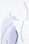Double Pearl Drop Earrings
