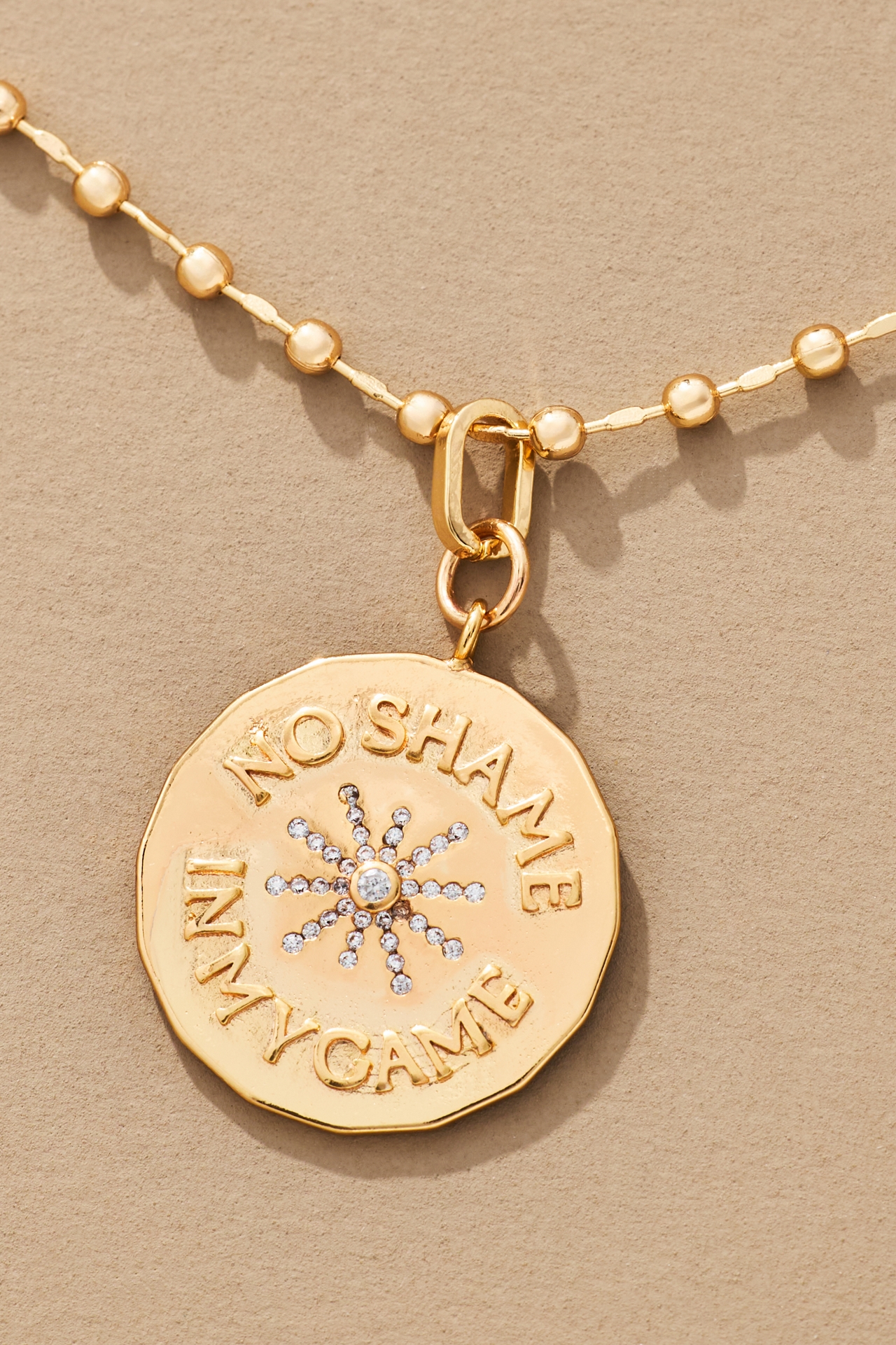 Coin Pendant Necklace