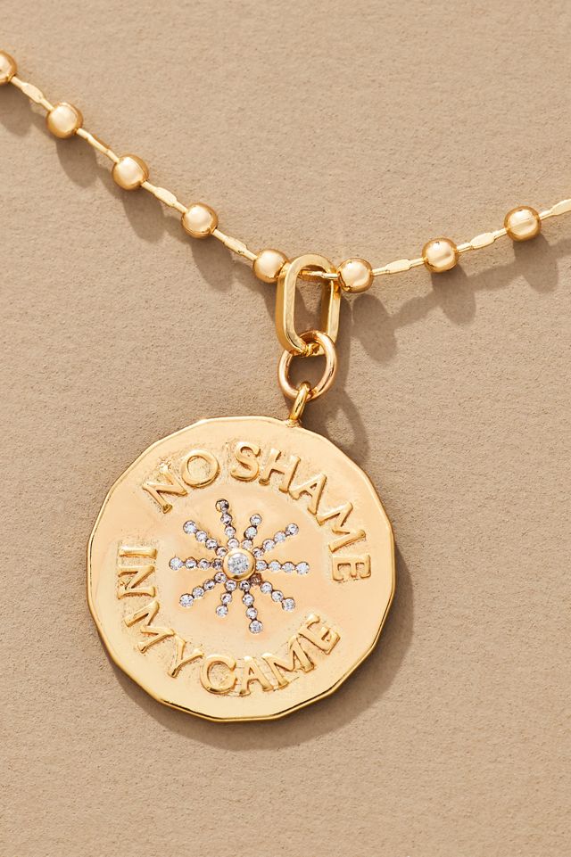 Coin Pendant Necklace #1
