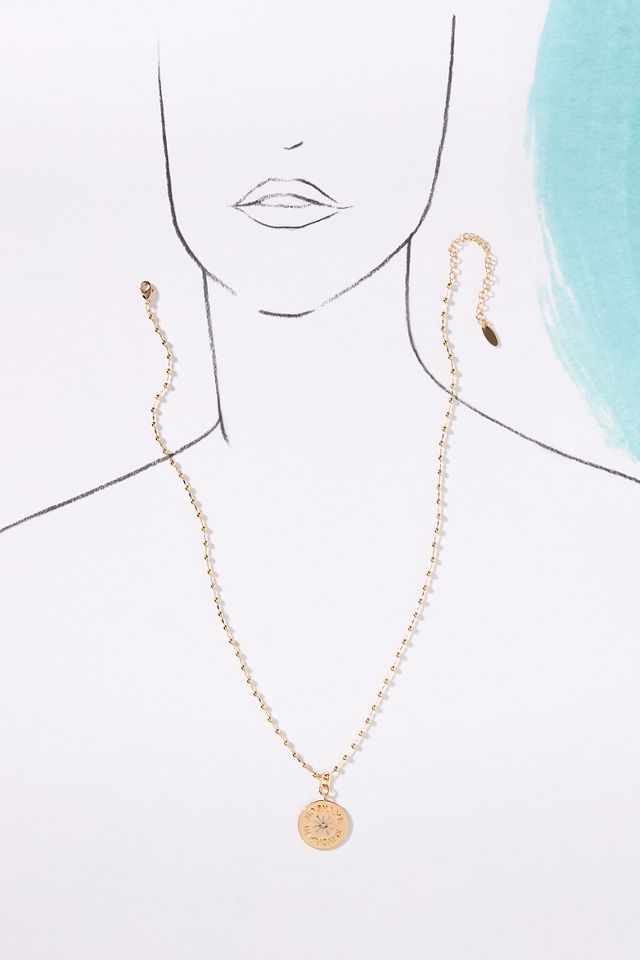 Coin Pendant Necklace #2